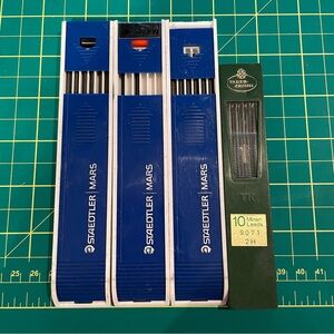 Staedtler Mars Fabercastell Pencil Lead Lot of 4